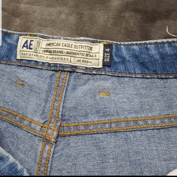 AMERICAN EAGLE STRETCH JEANS SHORTS DENIM FESTIVAL - Picture 3 of 6